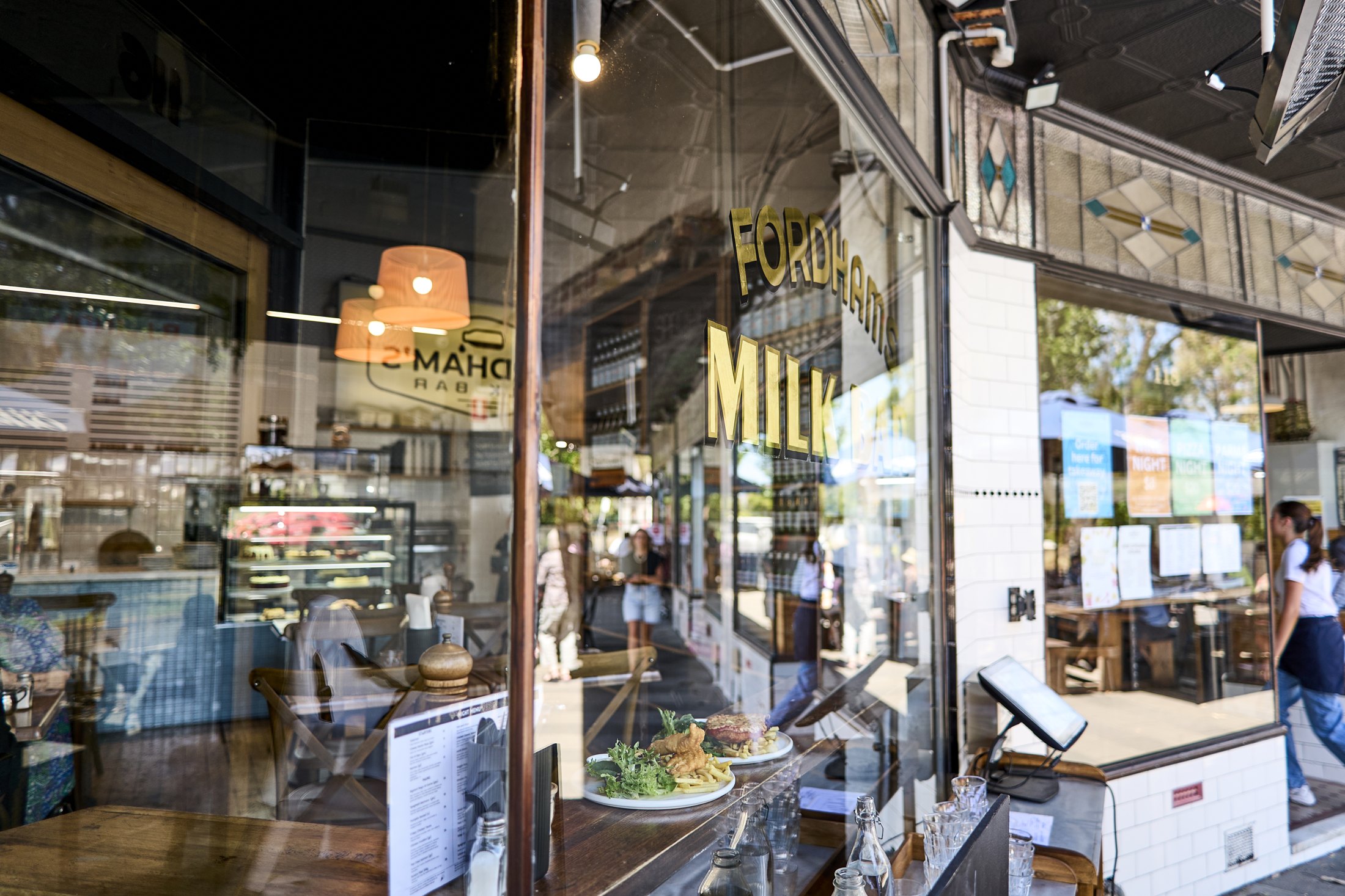 The neighbourhood storefront at Fordham’s Milk Bar